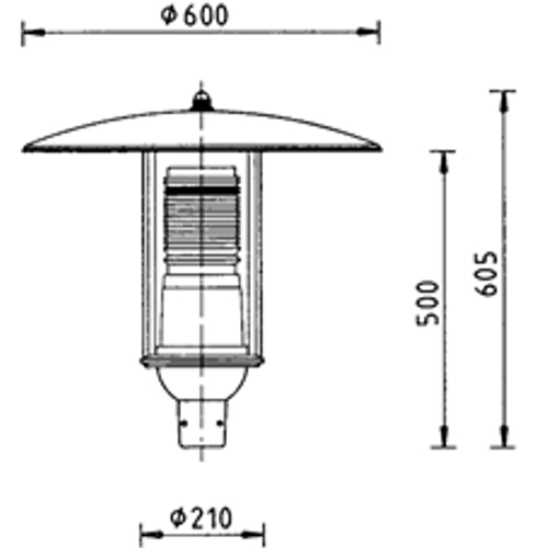 Decorative luminaire TML-341 zeichnung