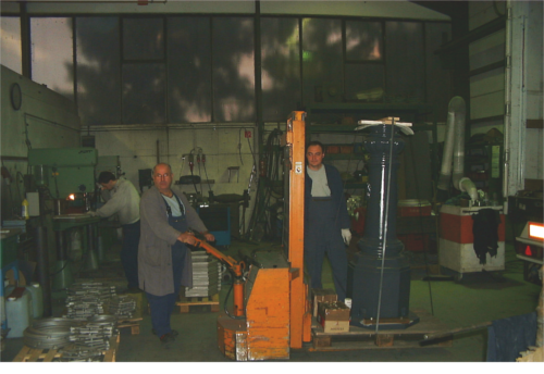 Shipping candelabra Dresden Neumarkt