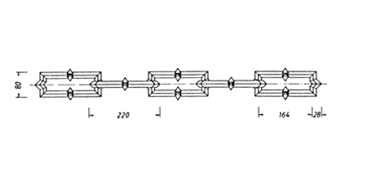 Stadtm�blierung|poller|zubeh�r| kette k1