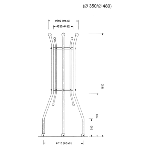 Stadtm�blierung|baumscheiben|baumscheibe TBS-Q-1300