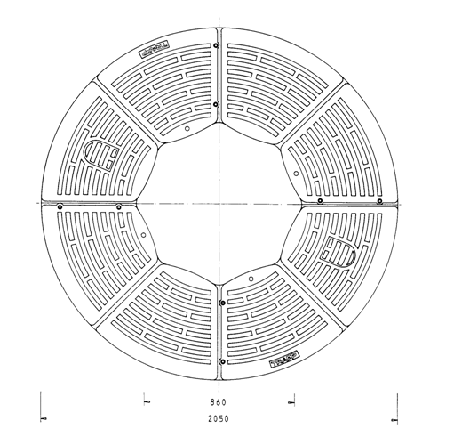 Stadtm�blierung|baumscheiben|baumscheibe TBS-R-2000
